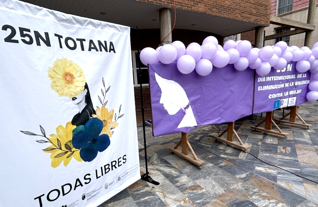 PP, Ganar Totana-IU y PSOE elevan una moción conjunta para conmemorar el 25 de noviembre